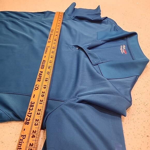 Fila Sport Golf Polo XL Men's Blue Shirt Short Sleeve Athletic Fit - Picture 4 of 5